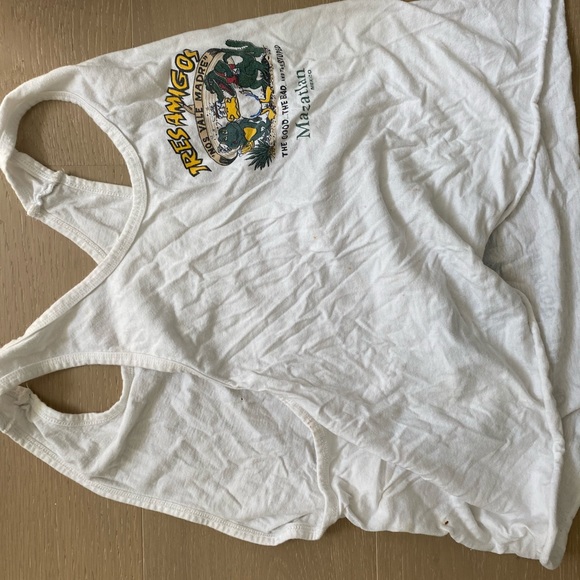 🛒 vintage crop top tank - Picture 2 of 2